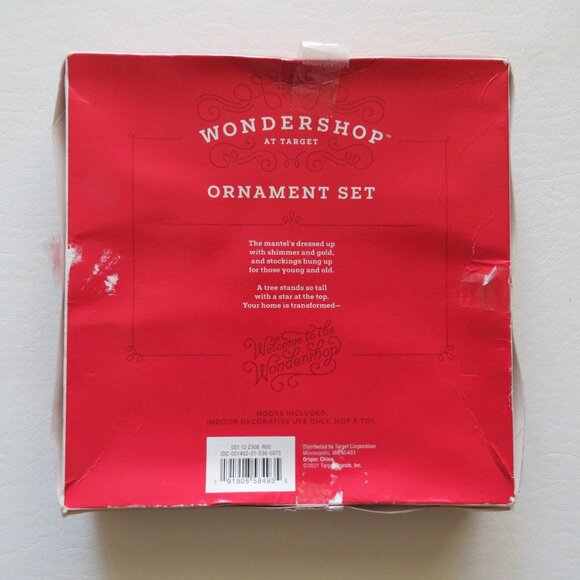 Wondershop 16 mini jungle metallic silver & gold animals Christmas ornaments - Picture 3 of 8